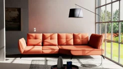 Trapezeckgarnitur rot^ Sofas & Couches