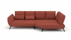 Trapezeckgarnitur rot^ Sofas & Couches