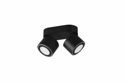 Trio Leuchten LED - Deckenleuchte 2flg schwarz^ Deckenleuchten
