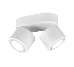 Deckenleuchten>Trio Leuchten LED - Deckenleuchte 2flg weiß