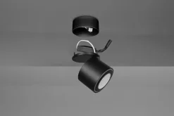 Trio Leuchten LED - Deckenleuchte 1flg schwarz^ Deckenleuchten