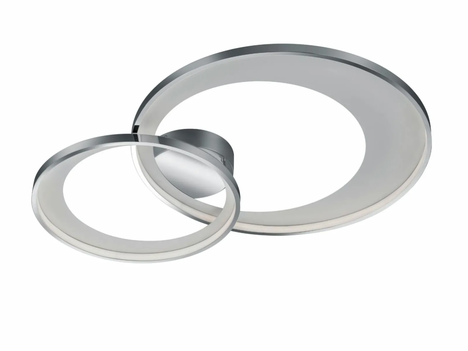 Trio Leuchten LED - Deckenleuchte 1flg silberfarben^ Deckenleuchten