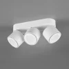 Deckenleuchten>Trio Leuchten LED - Deckenleuchte 3flg weiß