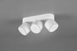 Deckenleuchten>Trio Leuchten LED - Deckenleuchte 3flg weiß