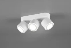 Deckenleuchten>Trio Leuchten LED - Deckenleuchte 3flg weiß