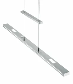 Trio Leuchten LED - Pendelleuchte 7flg grausilberfarben^ Pendelleuchten