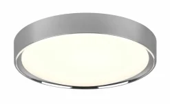 Deckenleuchten|Badleuchten>Trio Leuchten LED-Deckenleuchte 1flg silberfarben