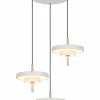Trio Leuchten LED-Pendelleuchte 3flg grau^ Pendelleuchten