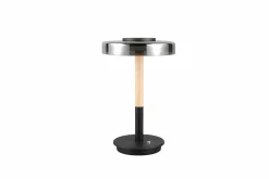 Trio Leuchten LED-Tischleuchte 1flg schwarz^ Tischleuchten