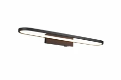 Außenwandleuchten|Außenleuchten>Trio Leuchten LED-Wandleuchte 1flg schwarz