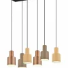 Pendelleuchten>Trio Leuchten Pendelleuchte 6flg mehrfarbig