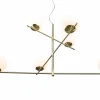 Pendelleuchten>Trio Leuchten Pendelleuchte 6flg goldfarben