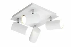 Spots|Wandleuchten>Trio Leuchten Strahler 4flg weiß