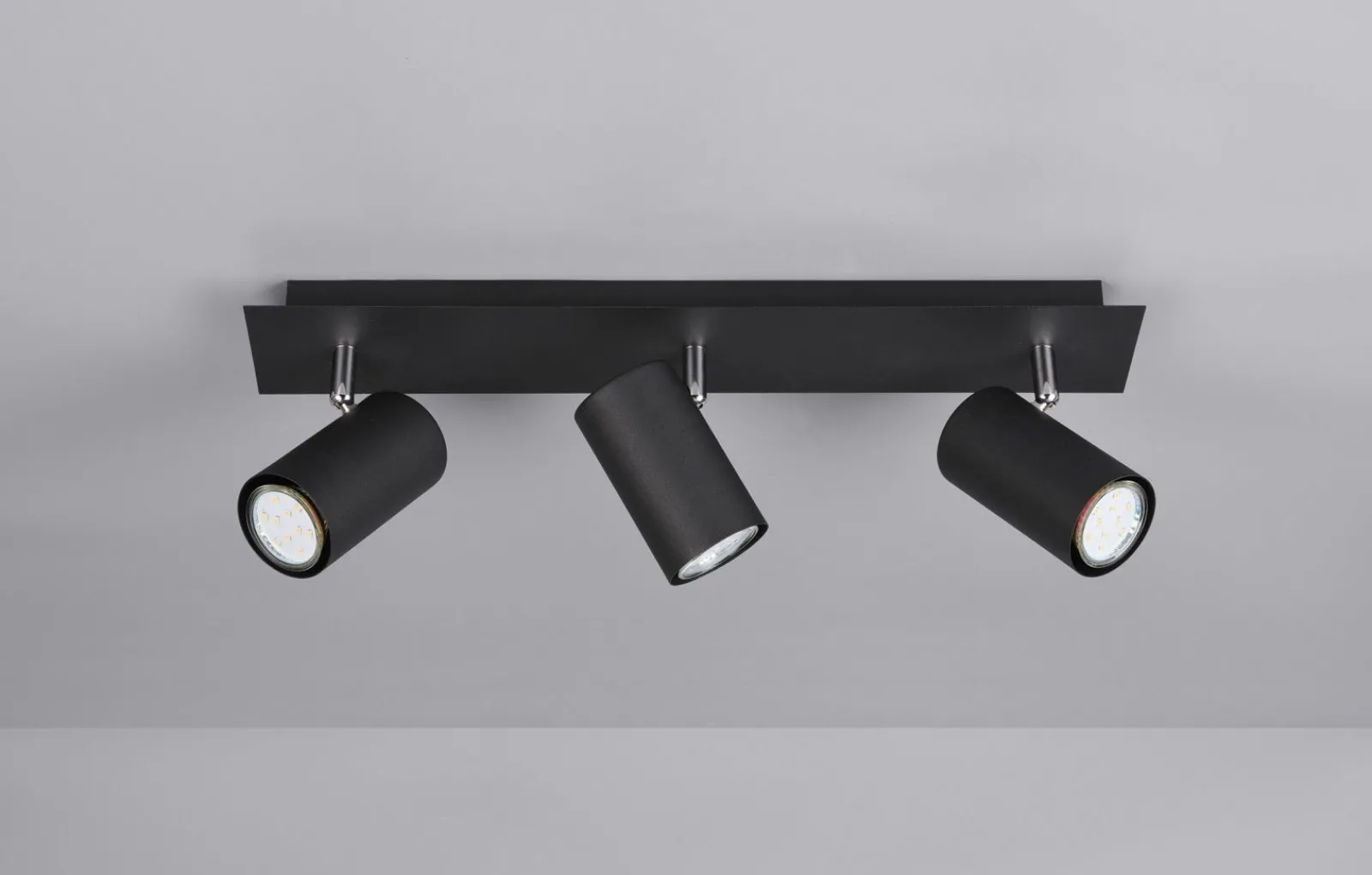 Spots>Trio Leuchten Strahler 3flg schwarz