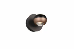 Trio SELECT LED-Wandleuchte 1flg schwarz^ Wandleuchten