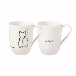 Villeroy & Boch 2er Kaffeebecher 280ml weiß^ Tassen