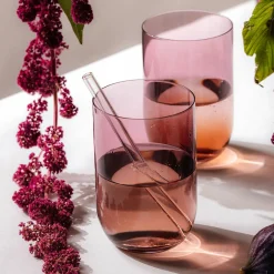 Villeroy & Boch 2er Longdrinkglas violett^ Gläsersets|Longdrinkgläser