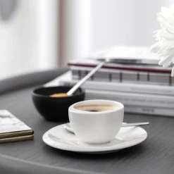 Tassen>Villeroy & Boch Espressobertasse o. Henkel weiß
