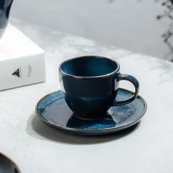 Villeroy & Boch Espressountertasse 11,8cm blau^ Tassen