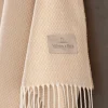 Wohndecken>Villeroy & Boch Fransenplaid beige