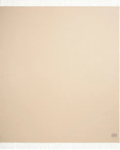 Wohndecken>Villeroy & Boch Fransenplaid beige