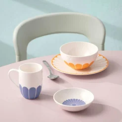 Tassen>Villeroy & Boch Henkelbecher 290ml blau