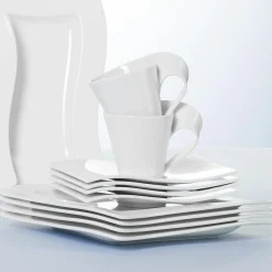 Tassen>Villeroy & Boch Kaffeeuntertasse 18x14,6cm weiß