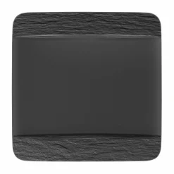 Villeroy & Boch Speiseteller eckig 27,9x27,9cm schwarz^ Speiseteller