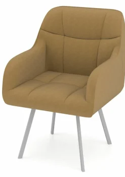 vito Armlehnstuhl braun^ Esszimmerstühle