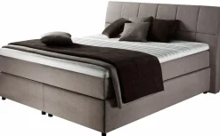 Boxspringbetten|Betten>vito Boxspringbett grau