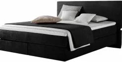 Boxspringbetten|Betten>vito Boxspringbett schwarz