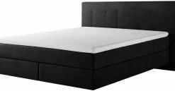 Boxspringbetten|Betten>vito Boxspringbett schwarz