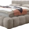 Polsterbetten|Betten>vito Designbett beige