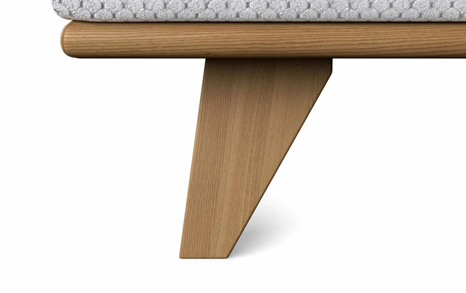 Polsterbetten|Betten>vito Designbett grau