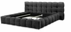 vito Designbett schwarz^ Polsterbetten|Betten