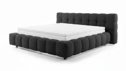 vito Designbett schwarz^ Polsterbetten|Betten