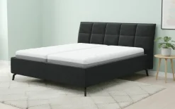 vito Designbett schwarz^ Polsterbetten|Betten
