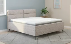 Polsterbetten|Betten>vito Polsterbett beige