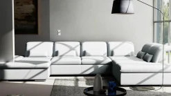 Sofas & Couches>vito Polstergarnitur blau