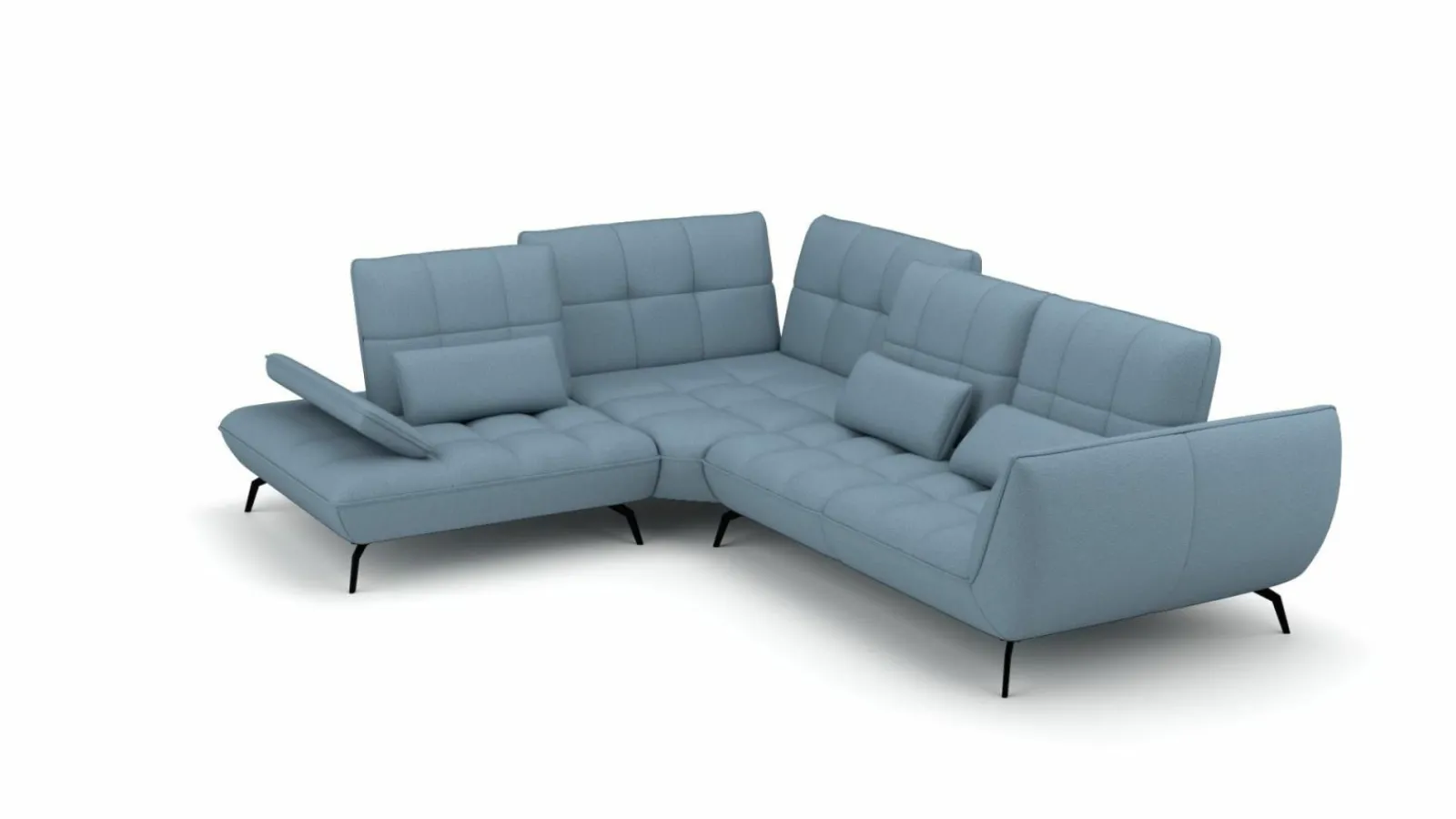 Sofas & Couches>vito Polstergarnitur blau