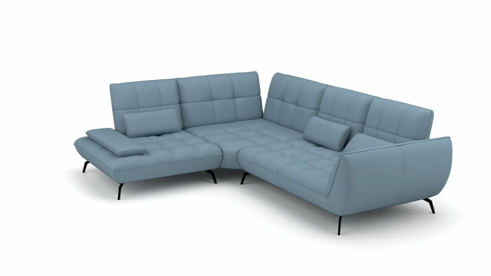 Sofas & Couches>vito Polstergarnitur blau