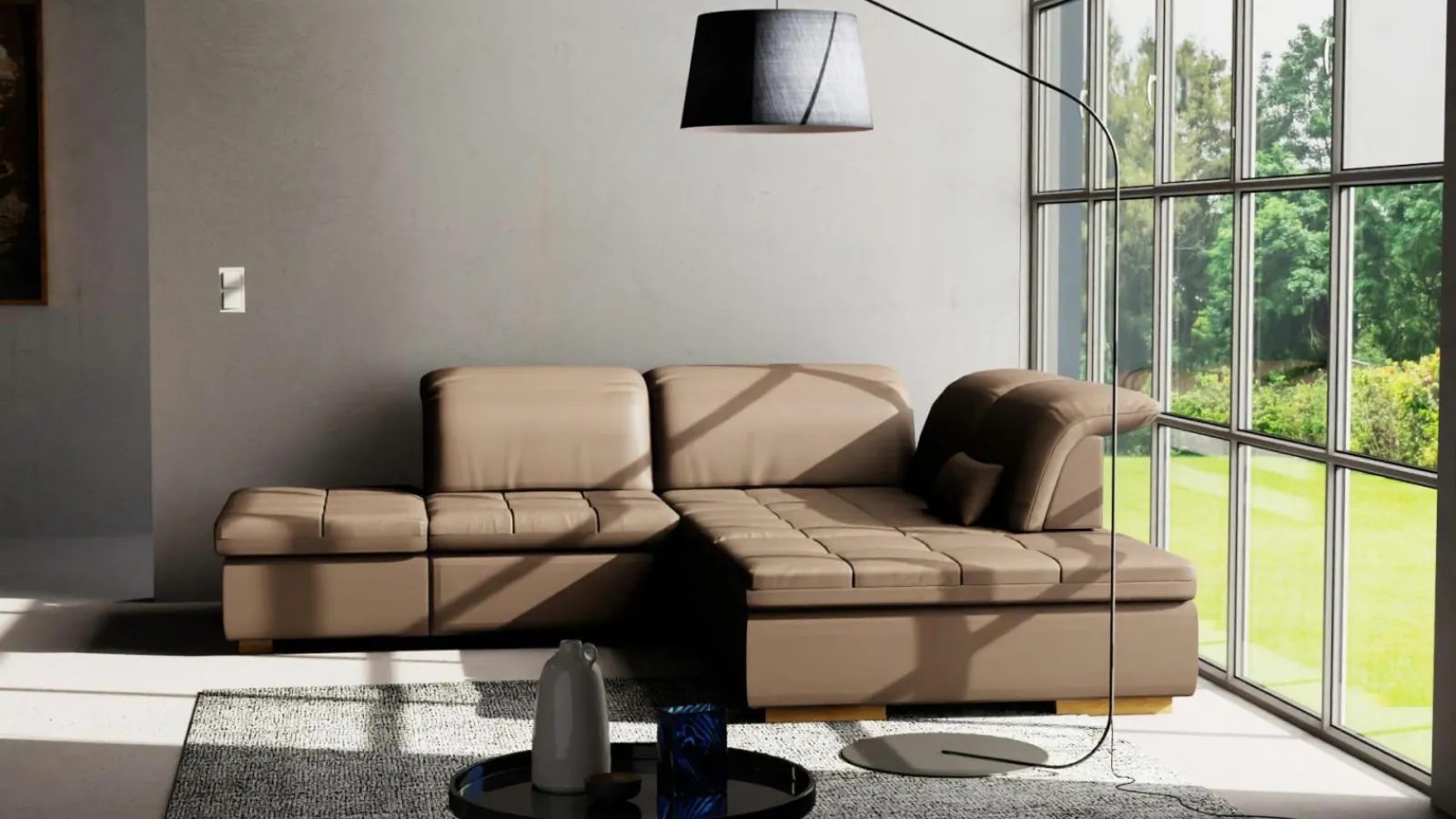 Sofas & Couches>vito Polstergarnitur braun