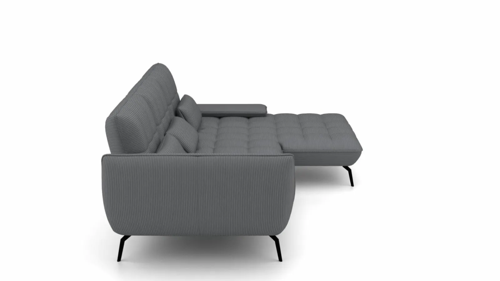 Sofas & Couches>vito Polstergarnitur grau