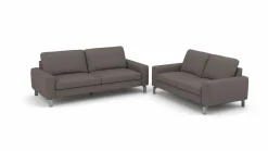 Sofas & Couches>vito Polstergarnitur grau
