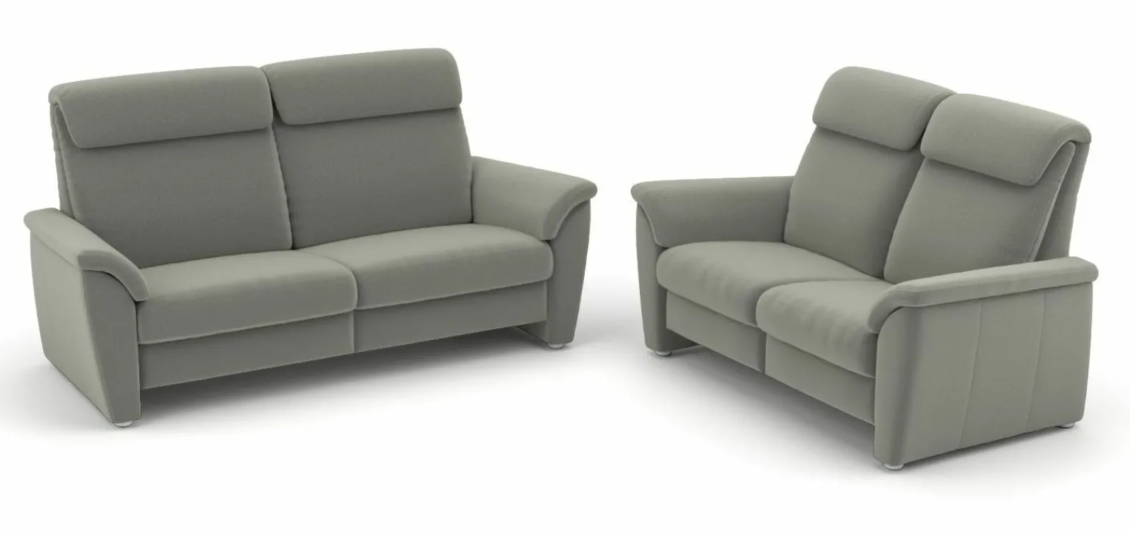vito Polstergarnitur silberfarben^ Sofas & Couches