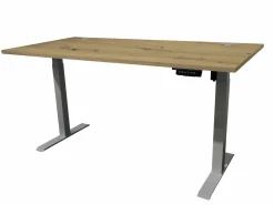 Bürotische·Höhenverstellbare Schreibtische>vito Schreibtisch elektronisch braungrau