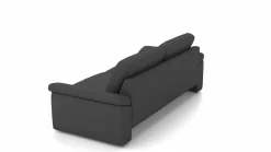 vito Sofa 3-sitzig schwarz^ Sofas & Couches