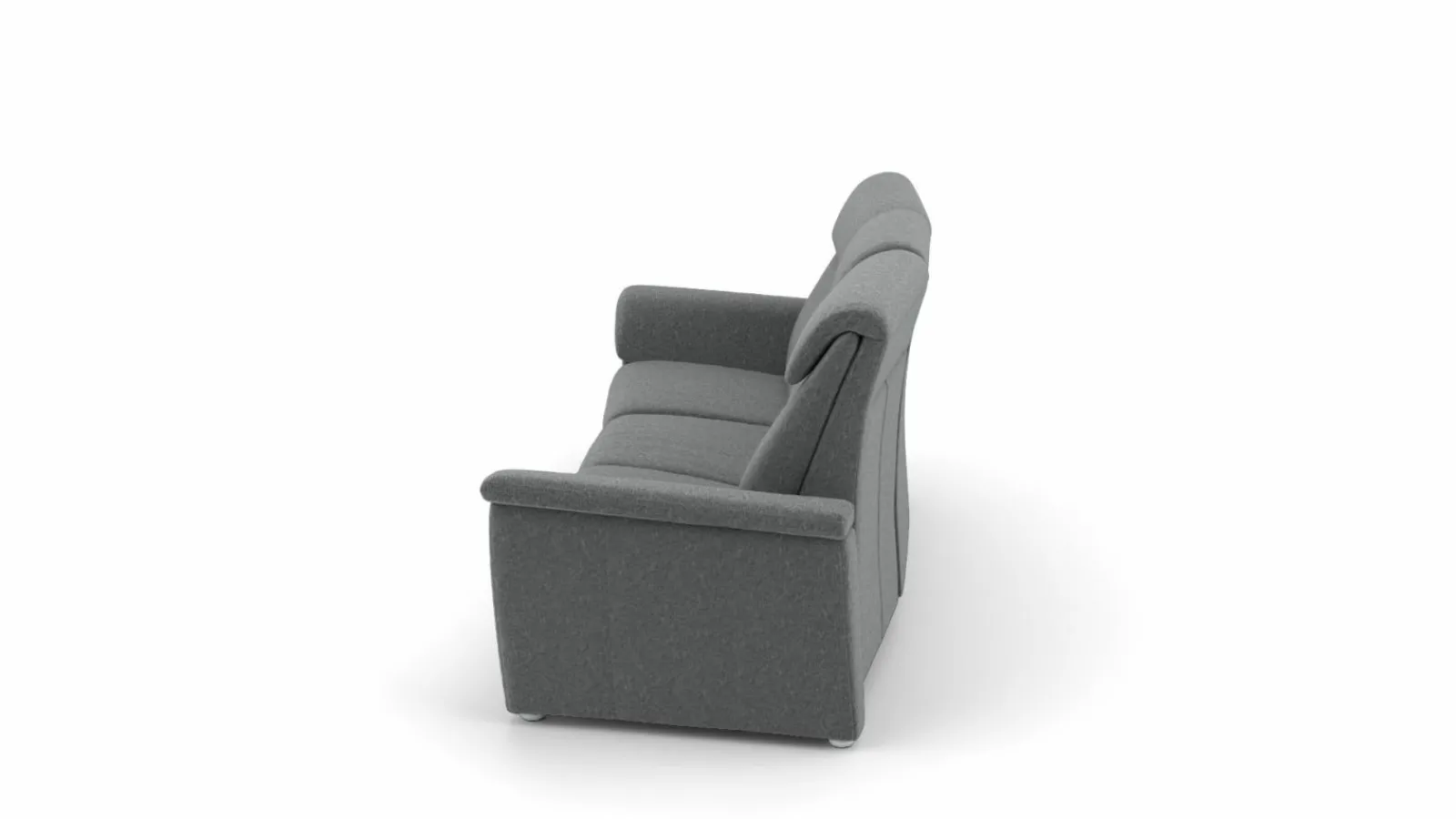 Sofas & Couches>vito Trapezsofa grau