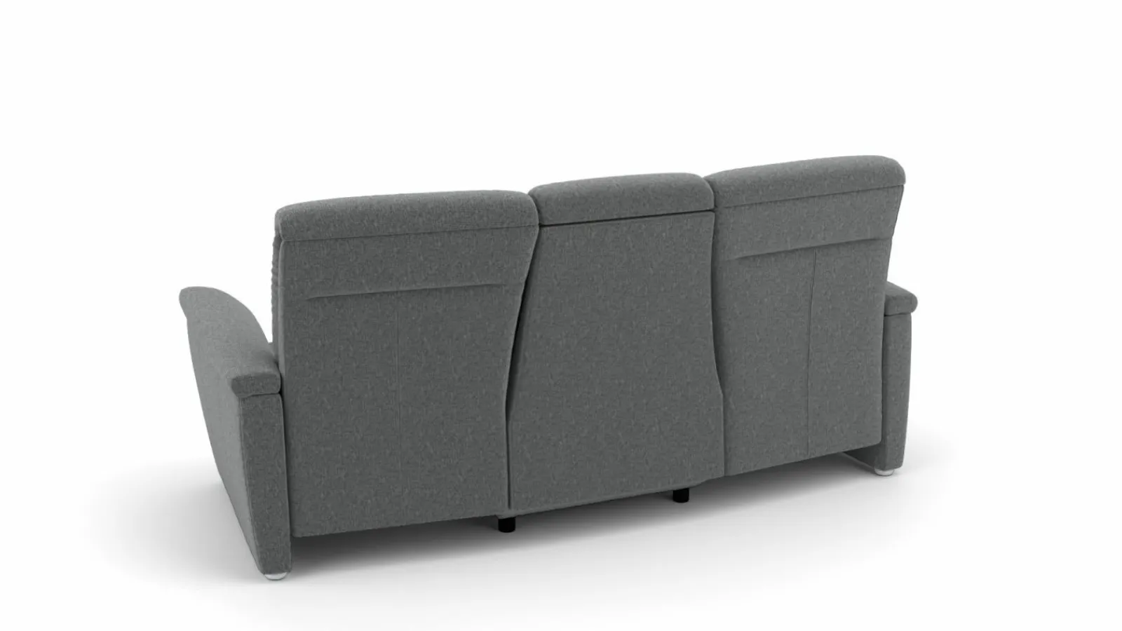 Sofas & Couches>vito Trapezsofa grau