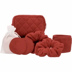 VOSSEN Beauty Bag raw sugar braun^ Badzubehör|Badaccessoires